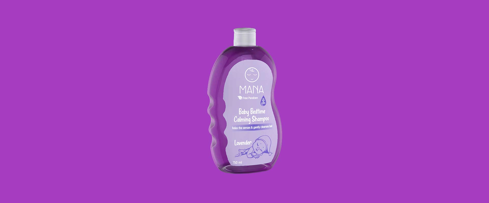 Mana Baby Shampoo Calming lavender