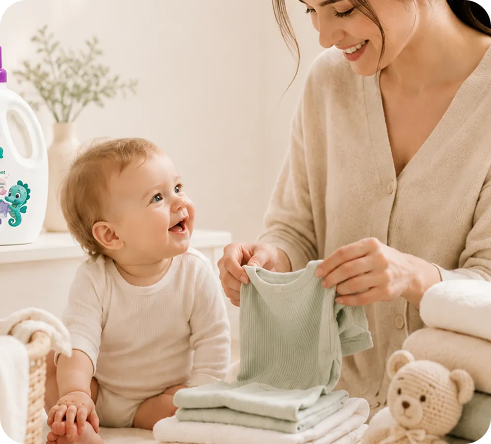 مایع لباسشویی نوزاد مانا