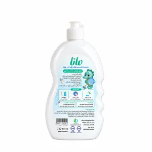 مایع شوینده و ضدعفونی کننده شیشه شیر حجم 750میلی لیتر مجموعه 3 عددی(درب ساده)